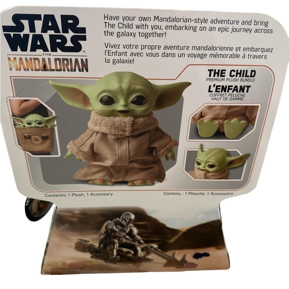 Star Wars Grogu plush toy baby Yoda - Picture 6 of 7